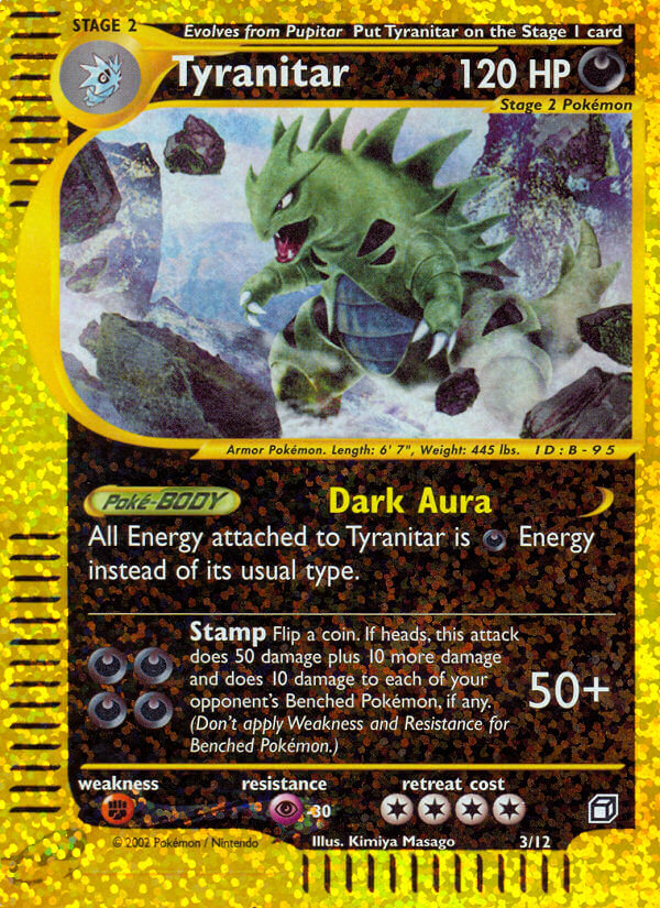 Tyranitar (3/12) [Box Topper] Pokémon