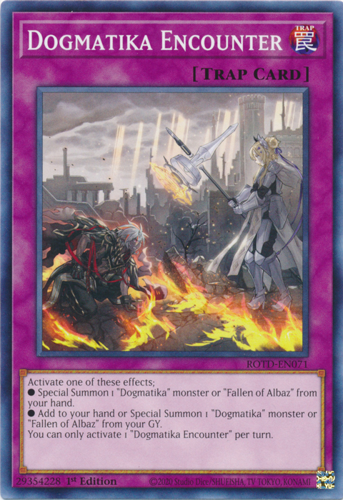 Dogmatika Encounter [ROTD-EN071] Common Yu-Gi-Oh!
