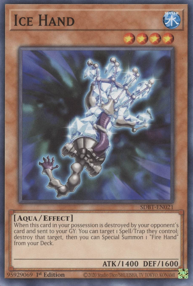 Ice Hand [SDBT-EN021] Common Yu-Gi-Oh!