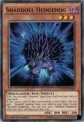 Shaddoll Hedgehog [DUEA-EN024] Common Yu-Gi-Oh!