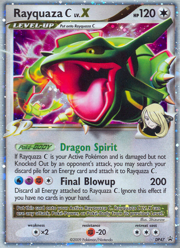 Rayquaza C LV.X (DP47) [Diamond & Pearl: Black Star Promos] Pokémon