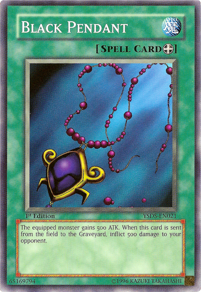 Black Pendant [YSDS-EN021] Common Yu-Gi-Oh!