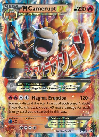 M Camerupt EX (XY198) (Jumbo Card) [XY: Black Star Promos] Pokémon