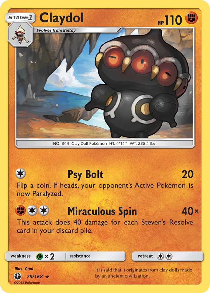 Claydol (79/168) [Sun & Moon: Celestial Storm] Pokémon