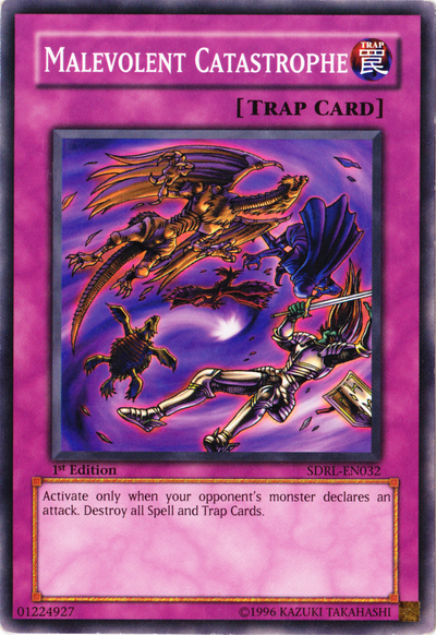 Malevolent Catastrophe [SDRL-EN032] Common Yu-Gi-Oh!