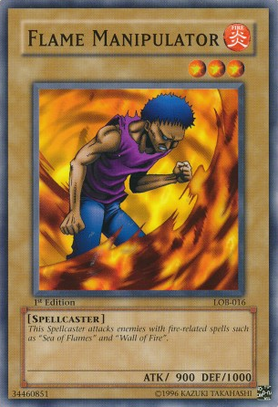 Flame Manipulator [LOB-016] Common Yu-Gi-Oh!