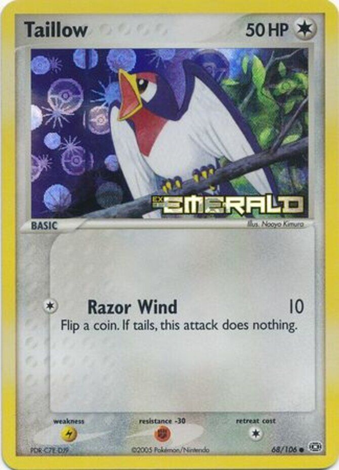 Taillow (68/106) (Stamped) [EX: Emerald] Pokémon