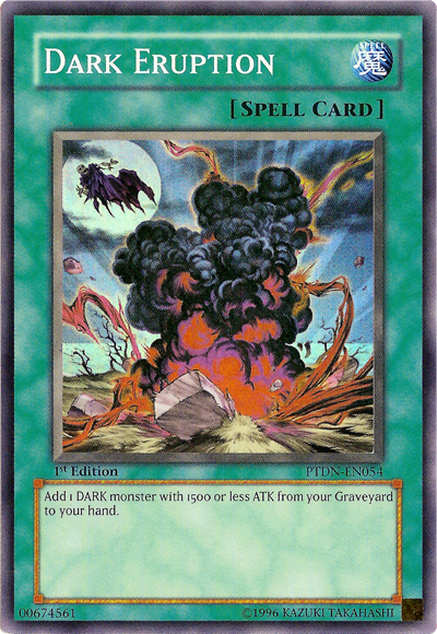 Dark Eruption [PTDN-EN054] Super Rare Yu-Gi-Oh!