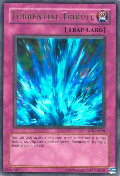 Torrential Tribute [DB1-EN228] Ultra Rare Yu-Gi-Oh!