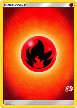 Fire Energy (Charizard Stamp #32) [Battle Academy 2020] Pokémon
