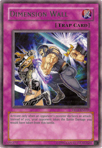 Dimension Wall [DR04-EN059] Rare Yu-Gi-Oh!