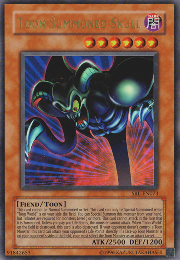 Toon Summoned Skull [SRL-073] Ultra Rare Yu-Gi-Oh!