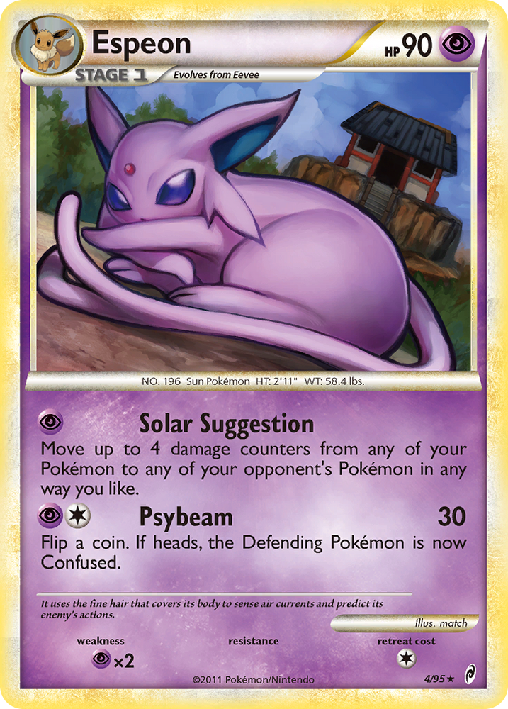 Espeon (4/95) [HeartGold & SoulSilver: Call of Legends] Pokémon