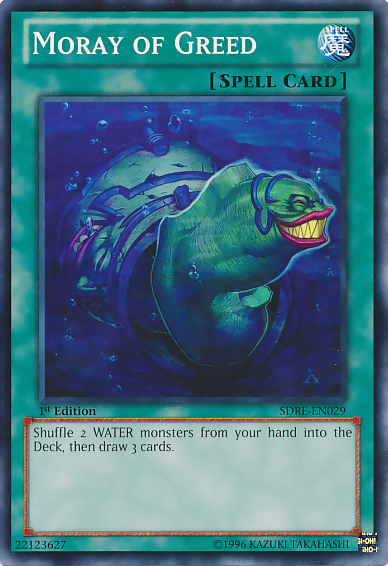 Moray of Greed [SDRE-EN029] Common Yu-Gi-Oh!
