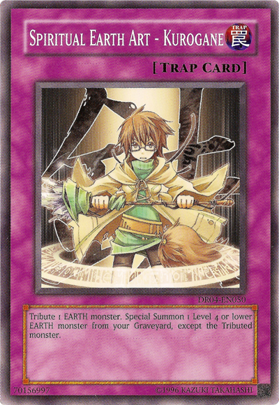 Spiritual Earth Art - Kurogane [DR04-EN050] Common Yu-Gi-Oh!
