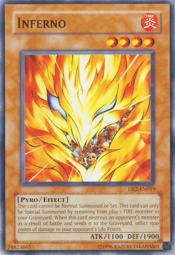 Inferno [DR2-EN019] Common Yu-Gi-Oh!