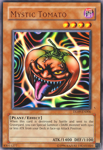 Mystic Tomato (Bronze) [DL09-EN006] Rare Yu-Gi-Oh!