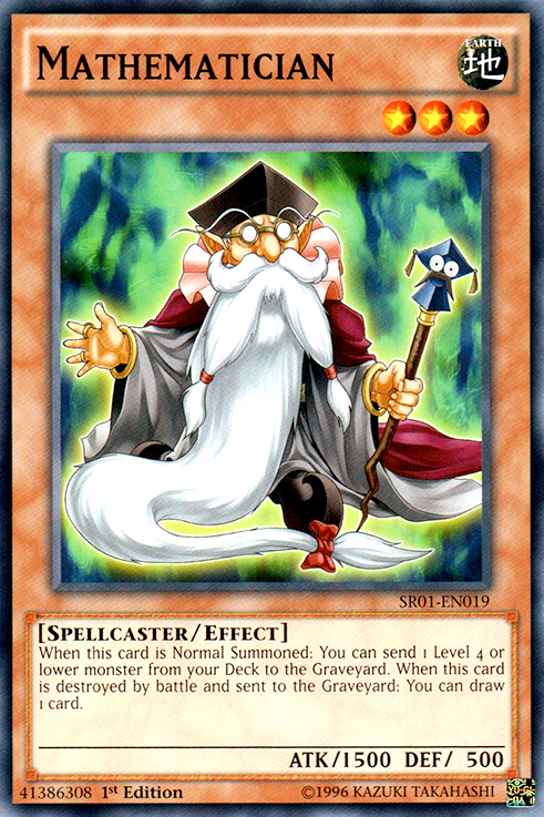 Mathematician [SR01-EN019] Common Yu-Gi-Oh!