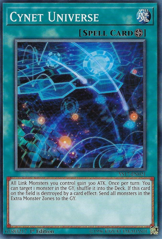 Cynet Universe [YS17-EN021] Common Yu-Gi-Oh!