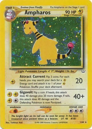 Ampharos (1/64) [Neo Revelation Unlimited] Pokémon