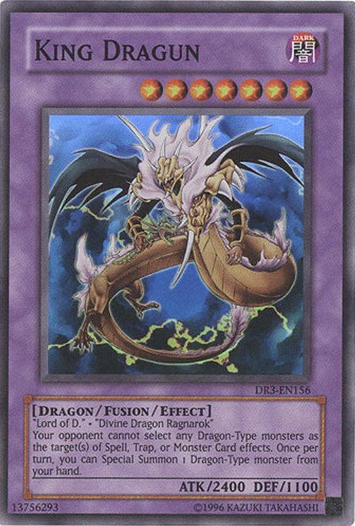 King Dragun [DR3-EN156] Super Rare Yu-Gi-Oh!