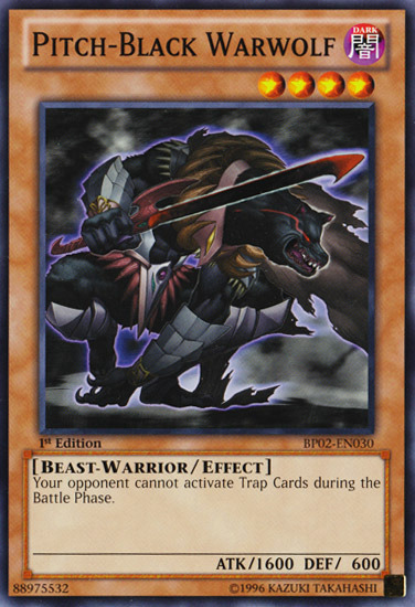Pitch-Black Warwolf [BP02-EN030] Mosaic Rare Yu-Gi-Oh!