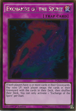 Exchange of the Spirit [PGL2-EN066] Gold Rare Yu-Gi-Oh!