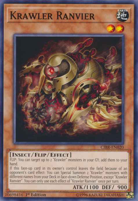 Krawler Ranvier [CIBR-EN020] Common Yu-Gi-Oh!