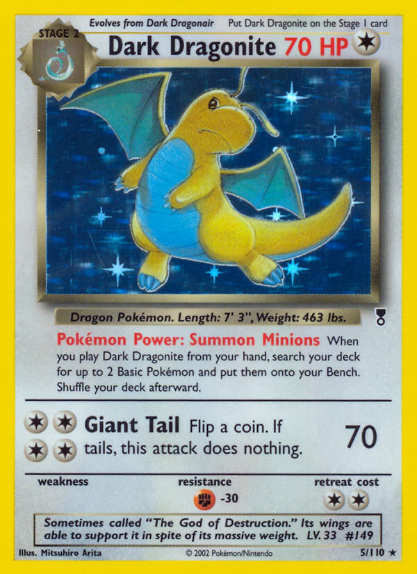 Dark Dragonite (5/110) [Legendary Collection] Pokémon