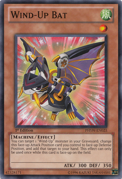 Wind-Up Bat [PHSW-EN025] Common Yu-Gi-Oh!