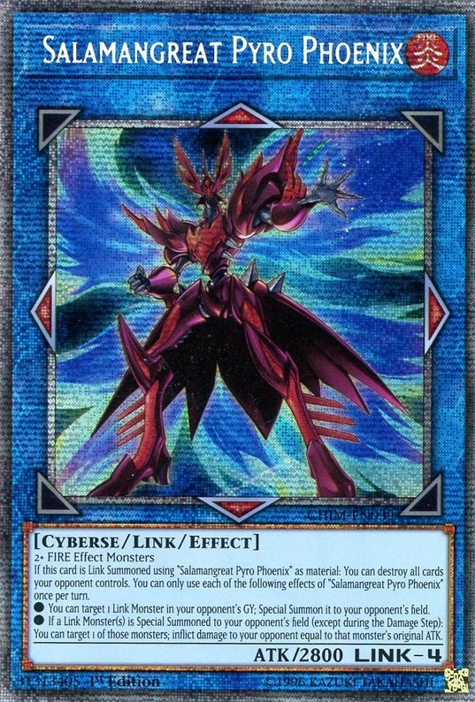 Salamangreat Pyro Phoenix (Starlight Rare) [CHIM-EN039] Starlight Rare Yu-Gi-Oh!