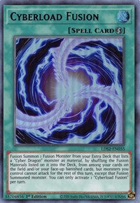Cyberload Fusion (Blue) [LDS2-EN035] Ultra Rare Yu-Gi-Oh!