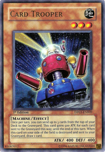 Card Trooper [DP03-EN009] Ultra Rare Yu-Gi-Oh!