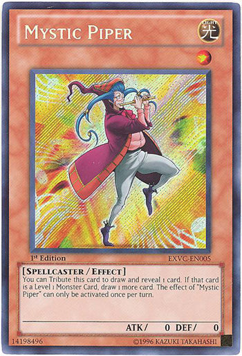 Mystic Piper [EXVC-EN005] Secret Rare Yu-Gi-Oh!