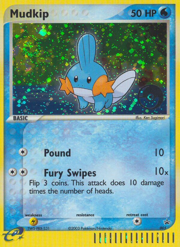 Mudkip (005) [Nintendo: Black Star Promos] Pokémon