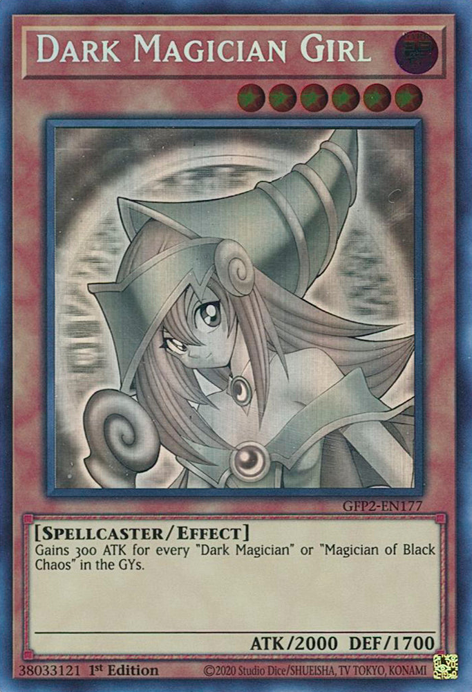 Dark Magician Girl [GFP2-EN177] Ghost Rare Yu-Gi-Oh!