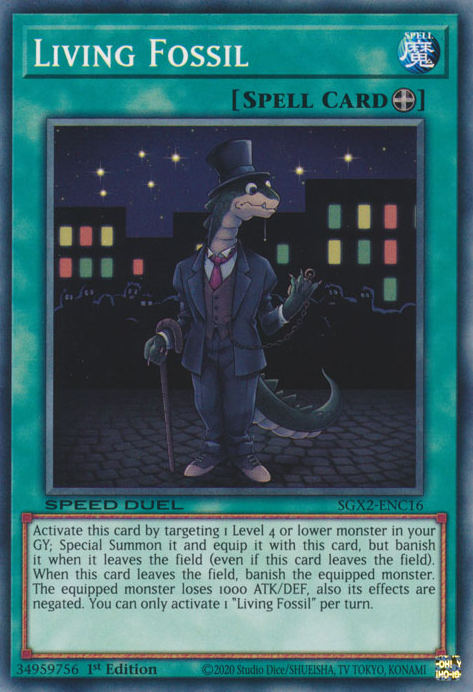 Living Fossil [SGX2-ENC16] Common Yu-Gi-Oh!