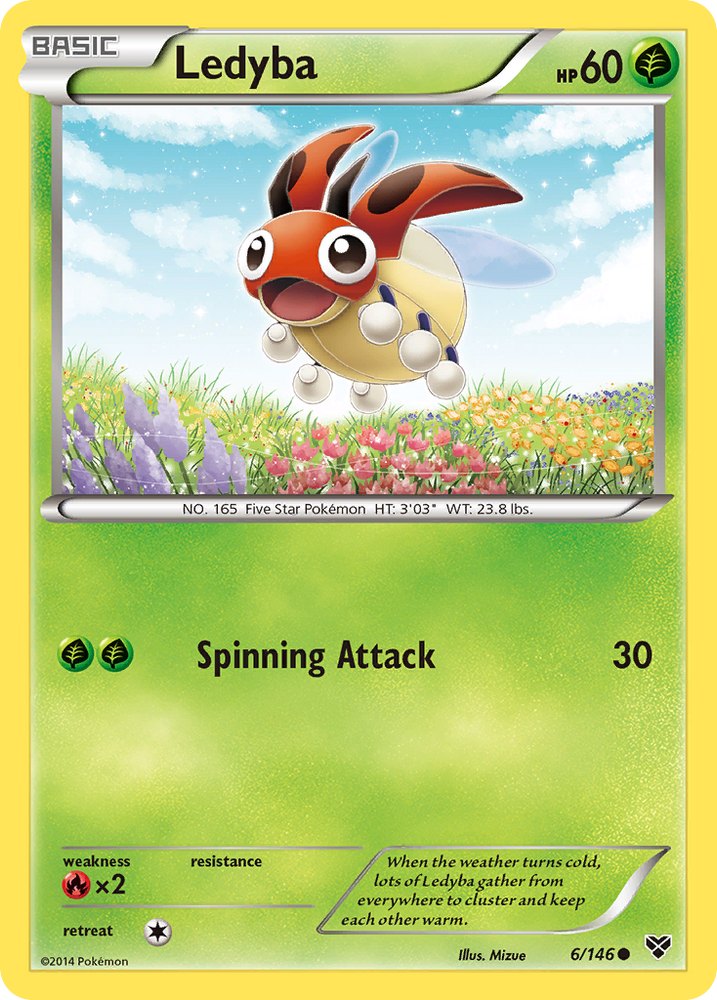 Ledyba (6/146) [XY: Base Set] Pokémon