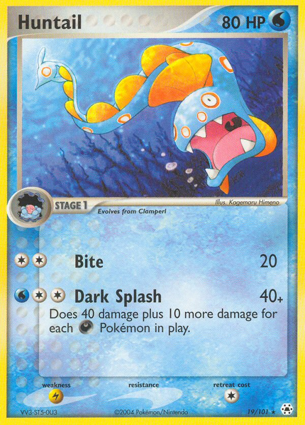 Huntail (19/101) [EX: Hidden Legends] Pokémon