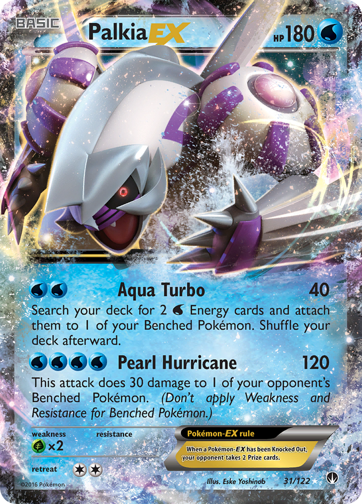 Palkia EX (31/122) [XY: BREAKpoint] Pokémon