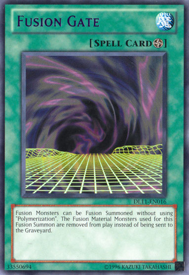 Fusion Gate (Blue) [DL11-EN016] Rare Yu-Gi-Oh!