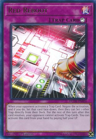 Red Reboot [DUDE-EN056] Ultra Rare Yu-Gi-Oh!