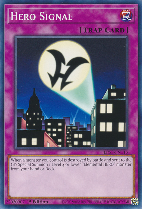 Hero Signal [LDS3-EN115] Common Yu-Gi-Oh!