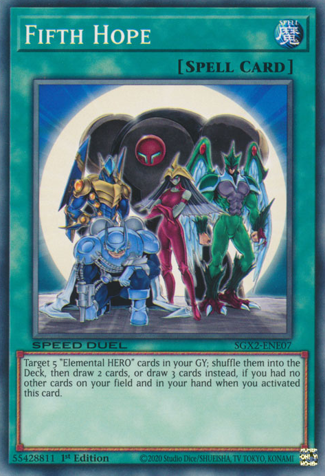 Fifth Hope [SGX2-ENE07] Common Yu-Gi-Oh!