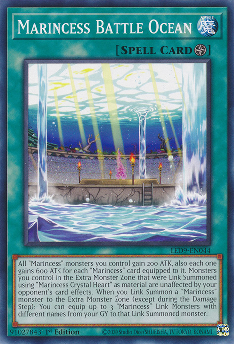 Marincess Battle Ocean [LED9-EN044] Common Yu-Gi-Oh!