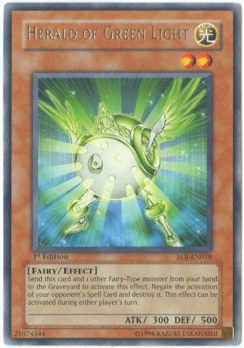 Herald of Green Light [EOJ-EN018] Rare Yu-Gi-Oh!