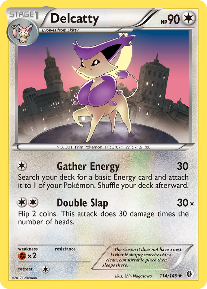 Delcatty (114/149) [Black & White: Boundaries Crossed] Pokémon