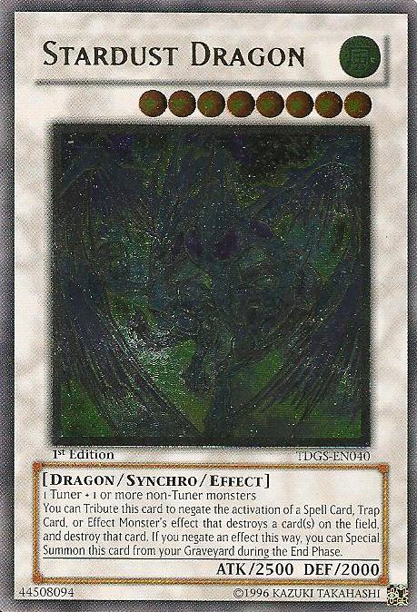 Stardust Dragon [TDGS-EN040] Ultimate Rare Yu-Gi-Oh!