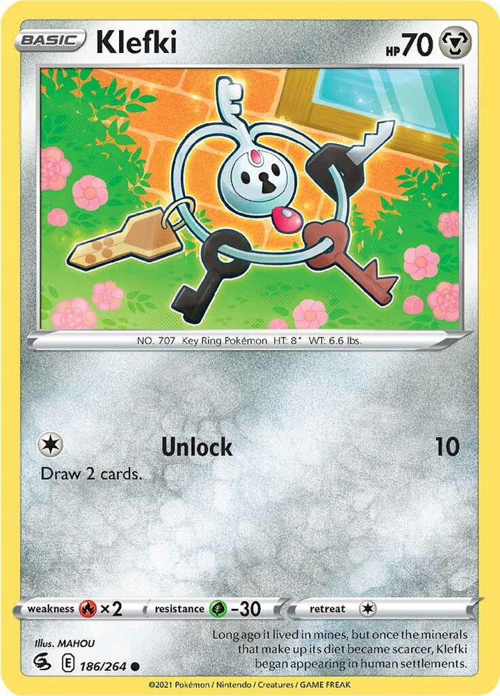Klefki (186/264) [Sword & Shield: Fusion Strike] Pokémon