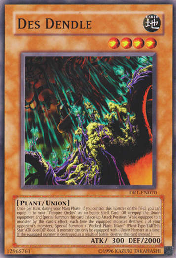 Des Dendle [DR1-EN070] Common Yu-Gi-Oh!